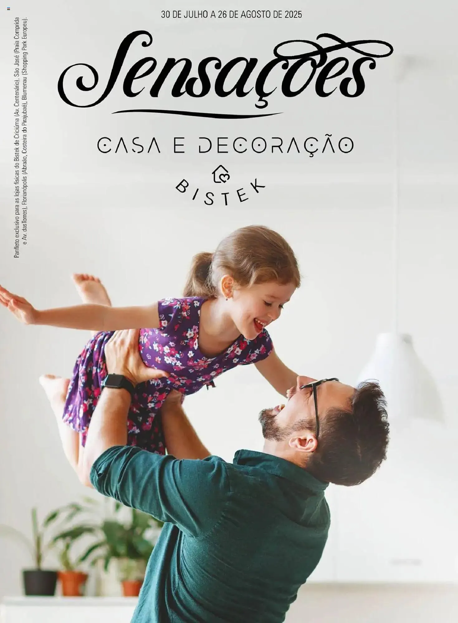 Encarte de Catálogo Bistek Supermercados 30 de julho até 27 de agosto 2025 - Pagina 1