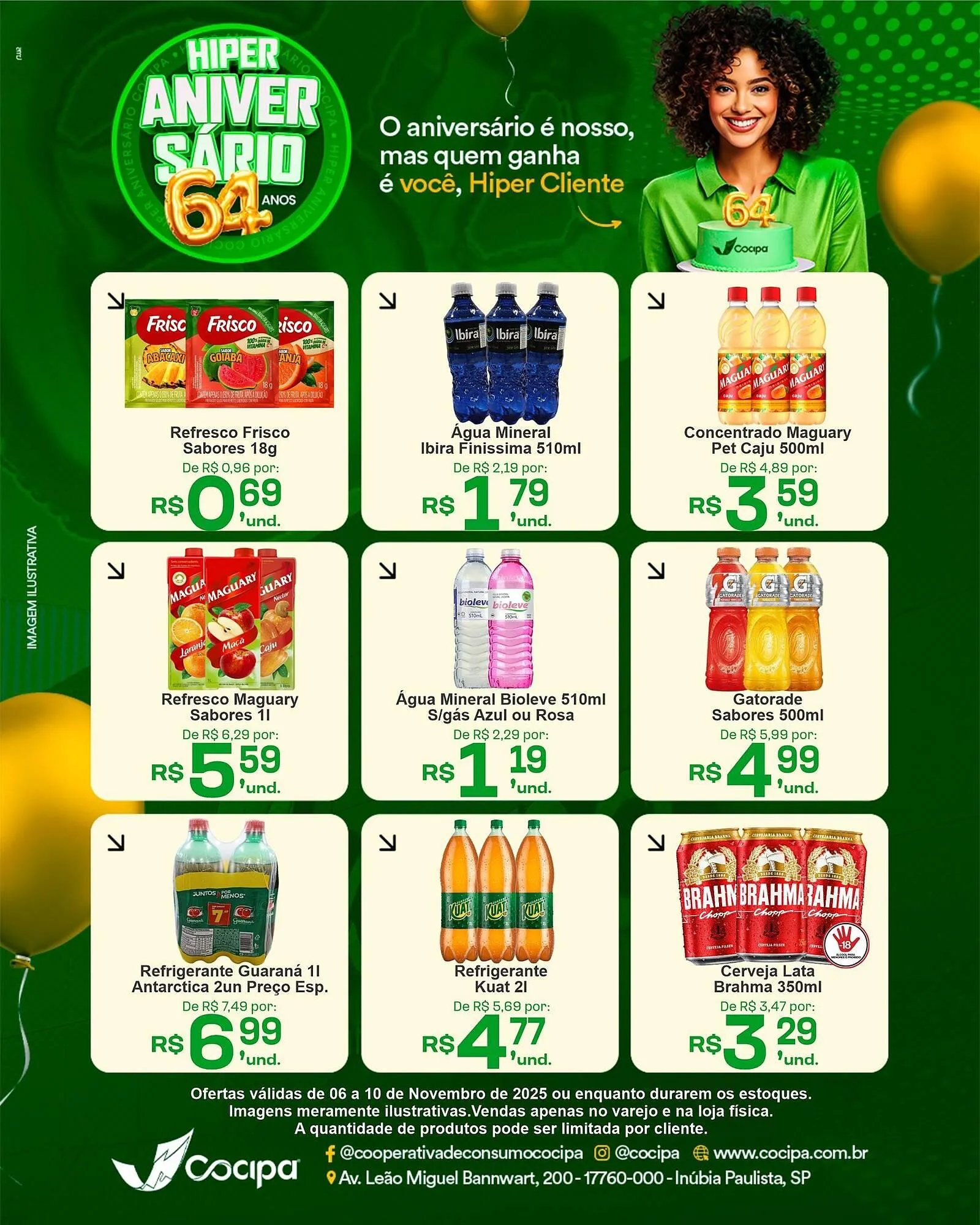 Encarte de Catálogo Cocipa 6 de novembro até 10 de novembro 2025 - Pagina 1