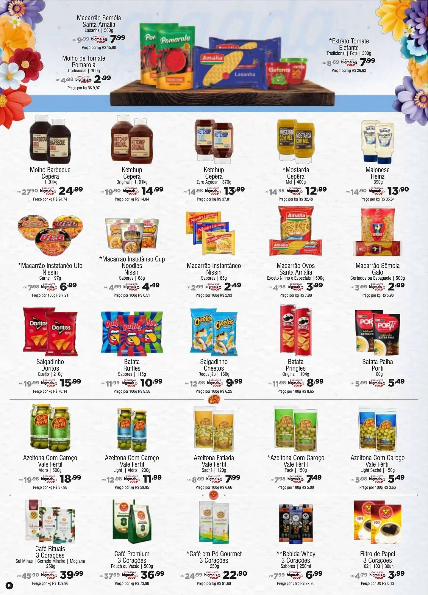 Encarte de Catálogo Big Mais Supermercados 23 de abril até 13 de maio 2025 - Pagina 6