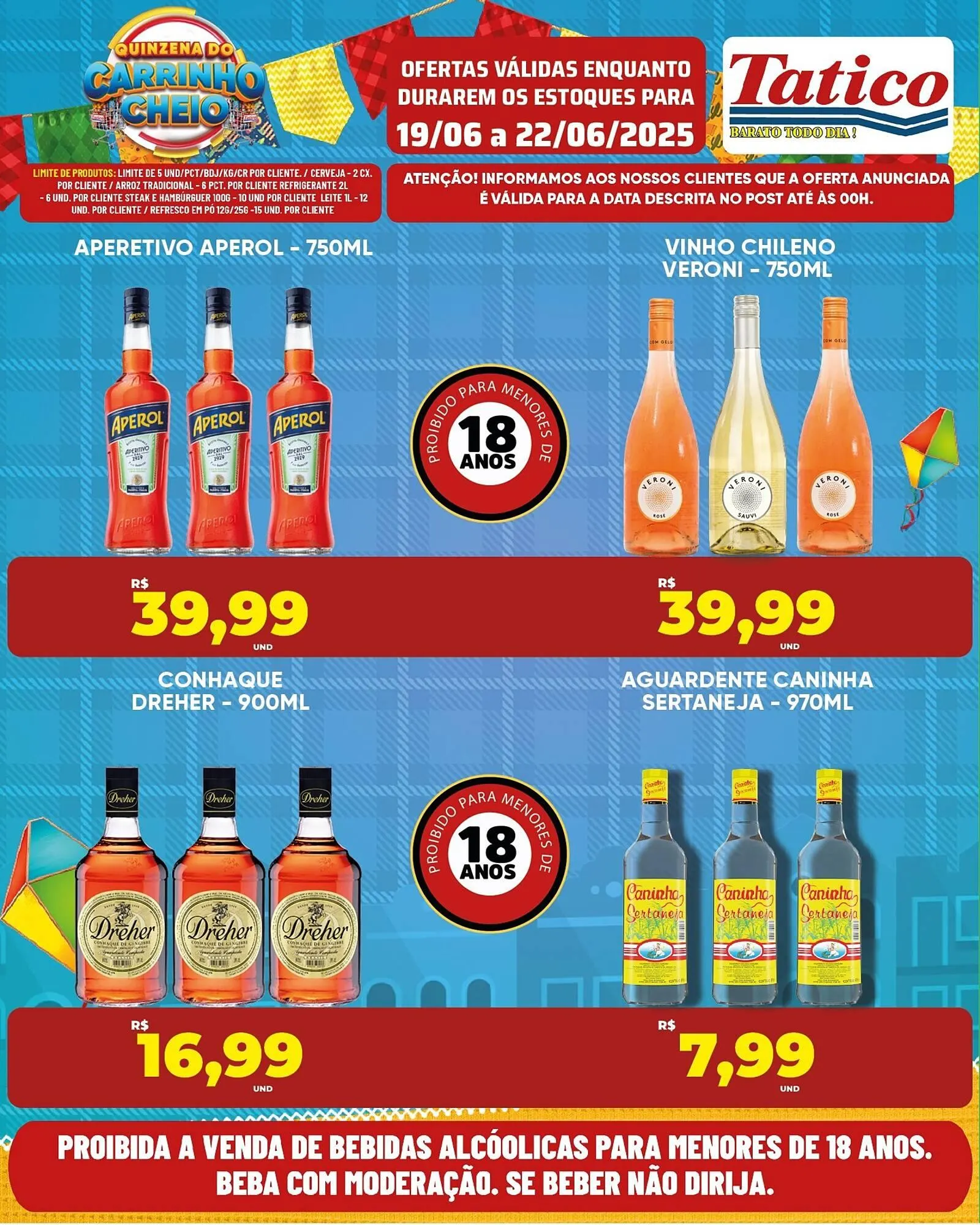 Encarte de Catálogo Tatico 19 de junho até 22 de junho 2025 - Pagina 2