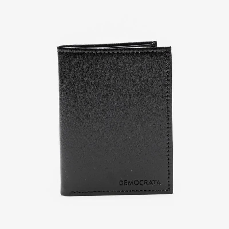 Carteira Metropolitan Em Couro Preto