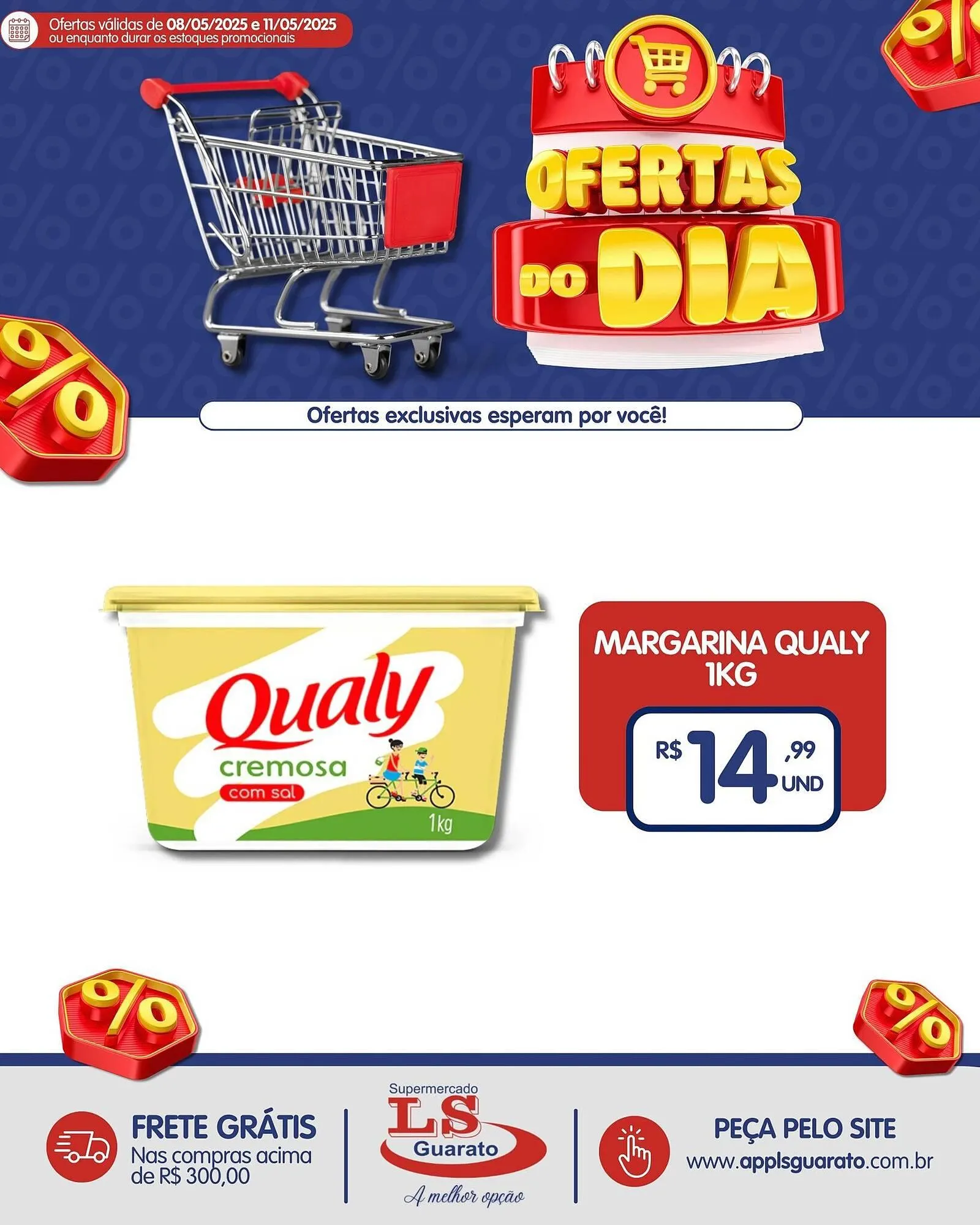 Encarte de Catálogo Supermercado LS Guarato 8 de maio até 11 de maio 2025 - Pagina 2