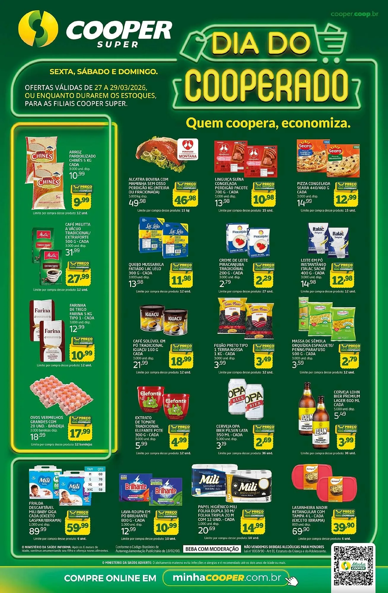 Encarte de Tabloide Cooper 26 de março até 29 de março 2026 - Pagina 1