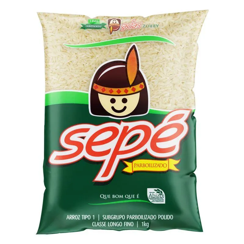 Arroz Parboilizado Sepé 1Kg