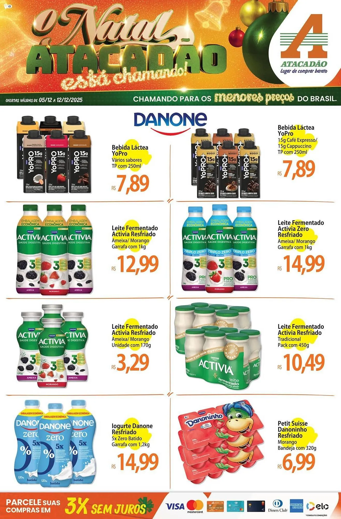 Encarte de Folheto Atacadão 5 de dezembro até 12 de dezembro 2025 - Pagina 1