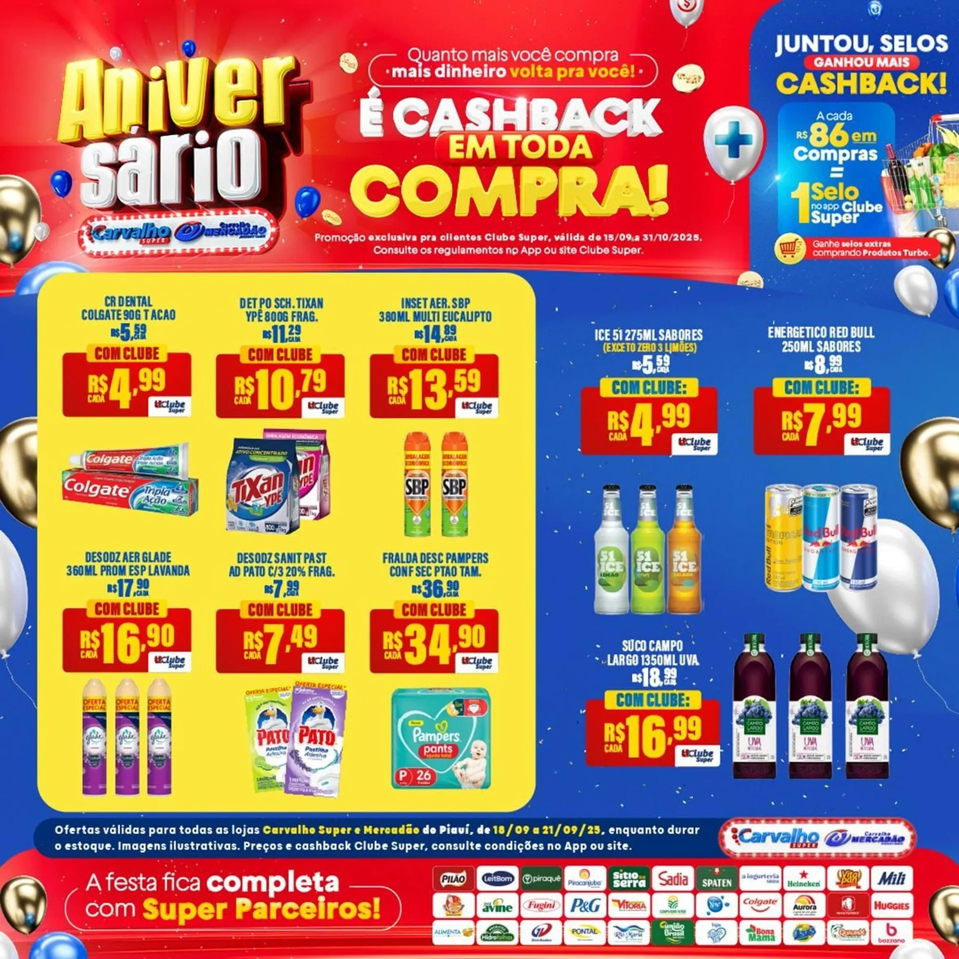 Encarte de Catálogo Carvalho Supermercado 19 de setembro até 31 de outubro 2025 - Pagina 8