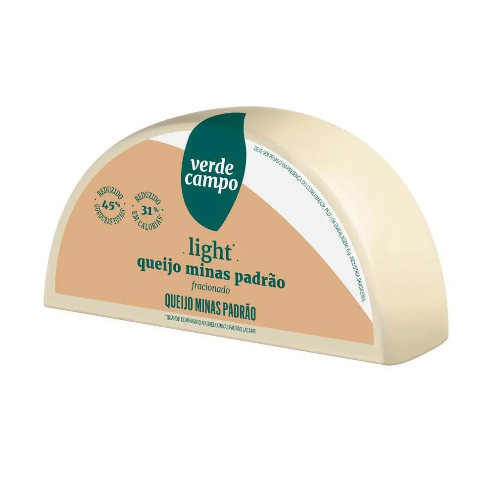 Queijo Minas Padr Light Verde Campo Kg | Oba Hortifruti
