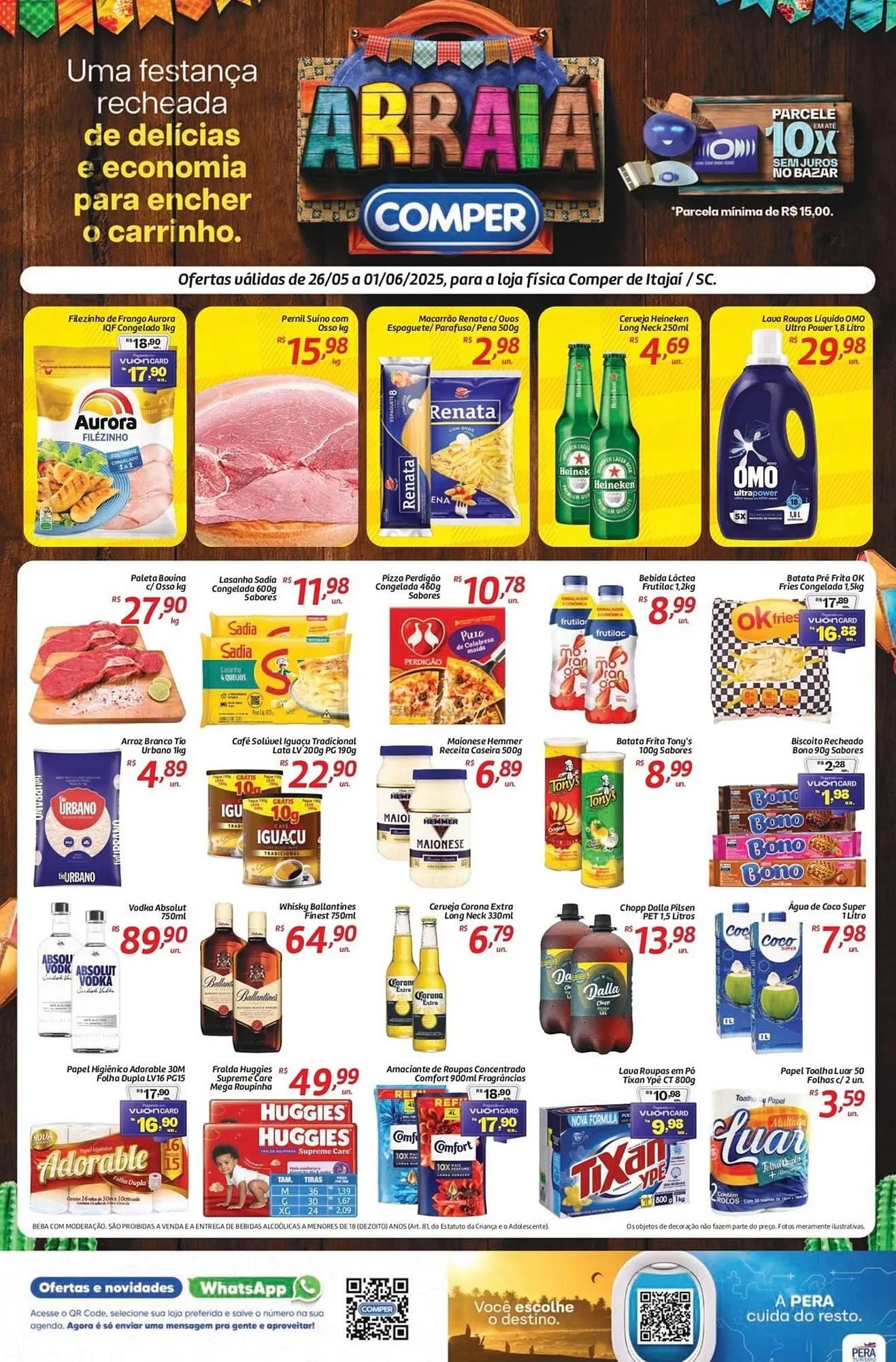 Encarte de Catálogo Comper 26 de maio até 1 de junho 2025 - Pagina 1