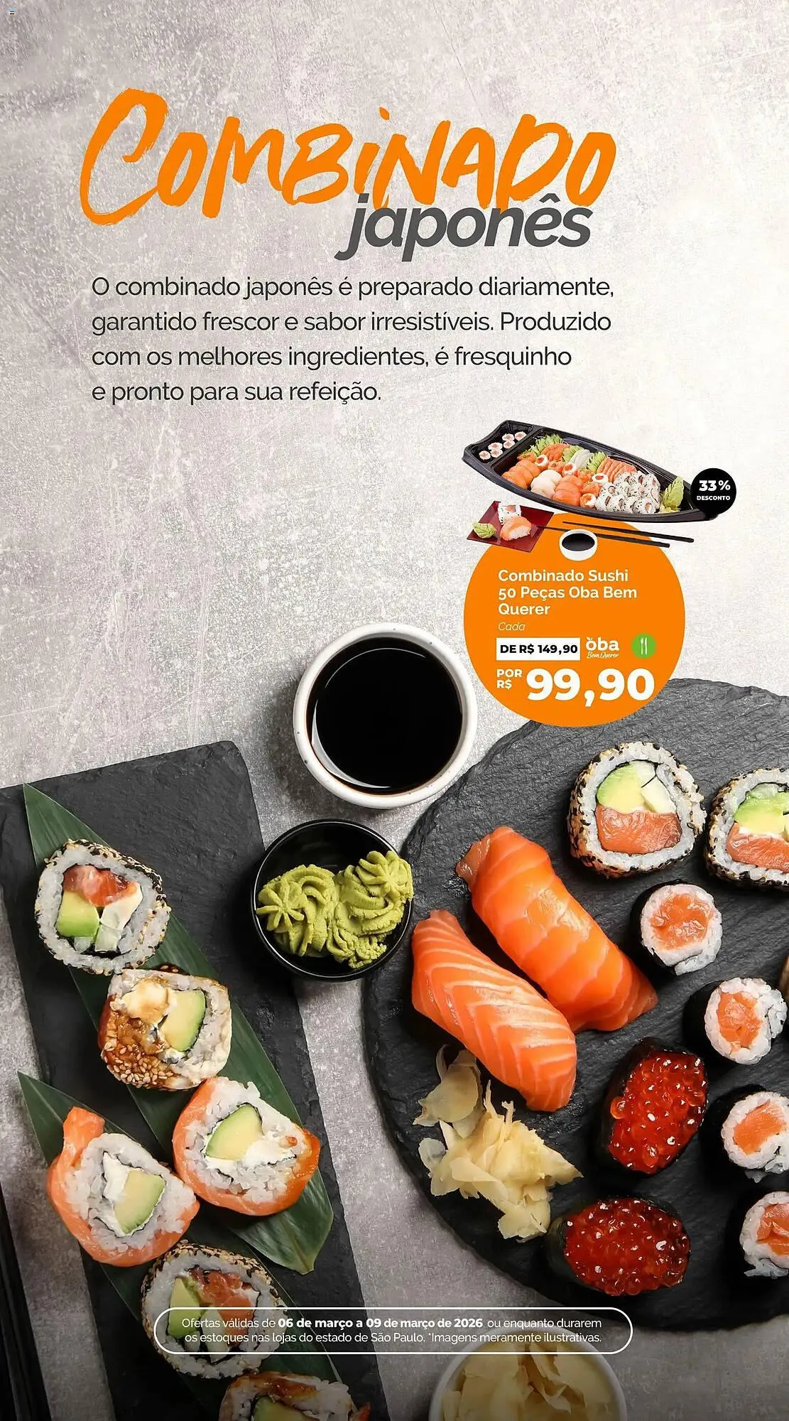 Encarte de Folheto Oba Hortifruti 6 de março até 9 de março 2026 - Pagina 3