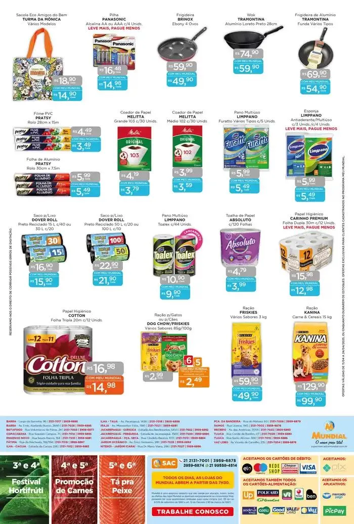 Encarte de Ofertas Supermercados Mundial 11 de abril até 24 de abril 2025 - Pagina 12