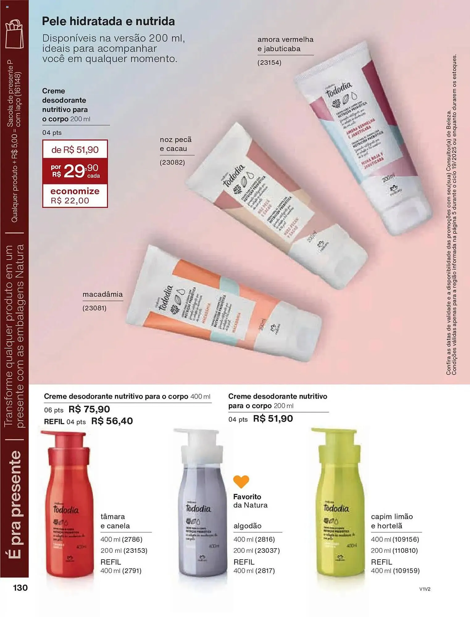 Encarte de Catálogo Natura 26 de novembro até 26 de dezembro 2025 - Pagina 130