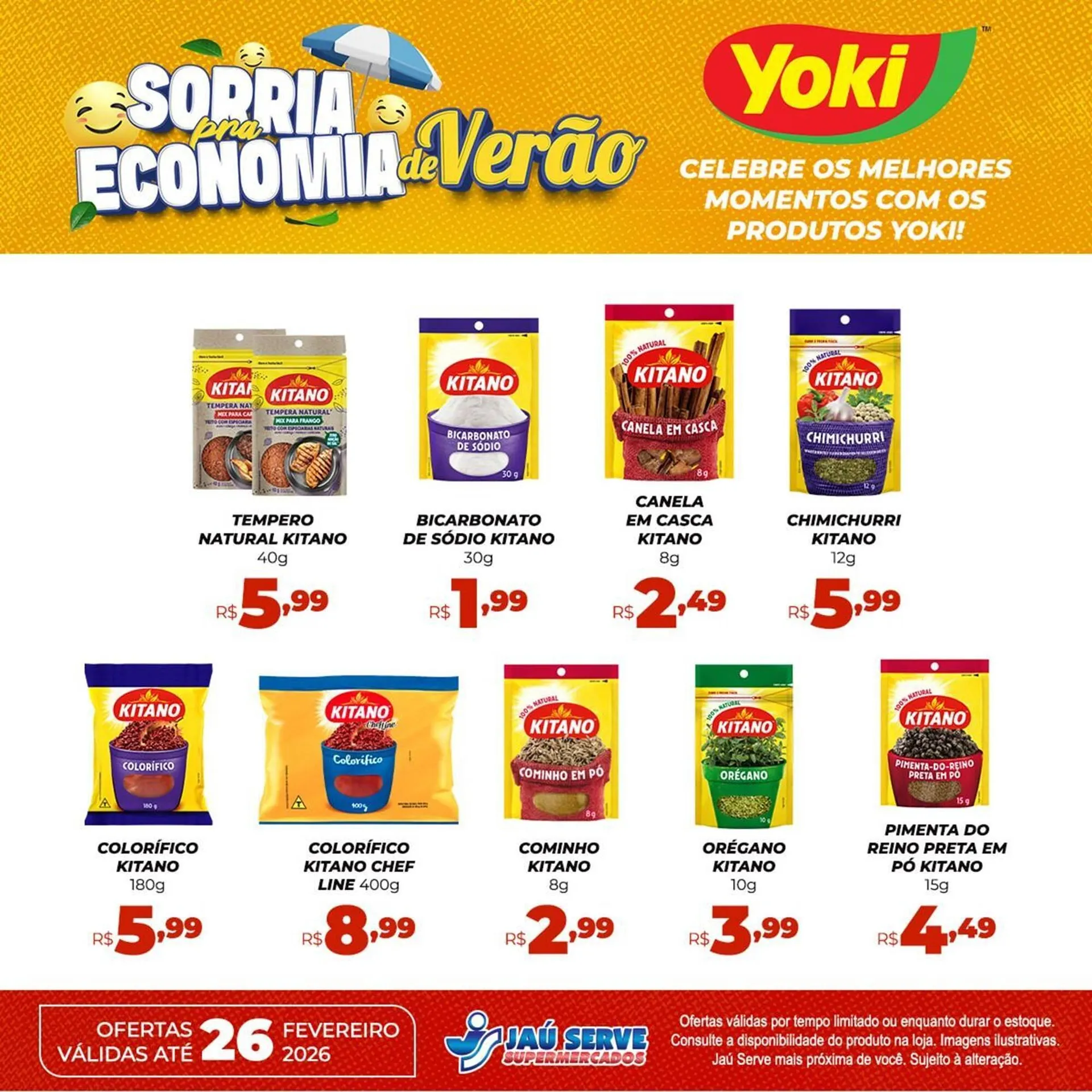 Encarte de Catálogo Supermercados Jau Serve 10 de fevereiro até 26 de fevereiro 2026 - Pagina 3