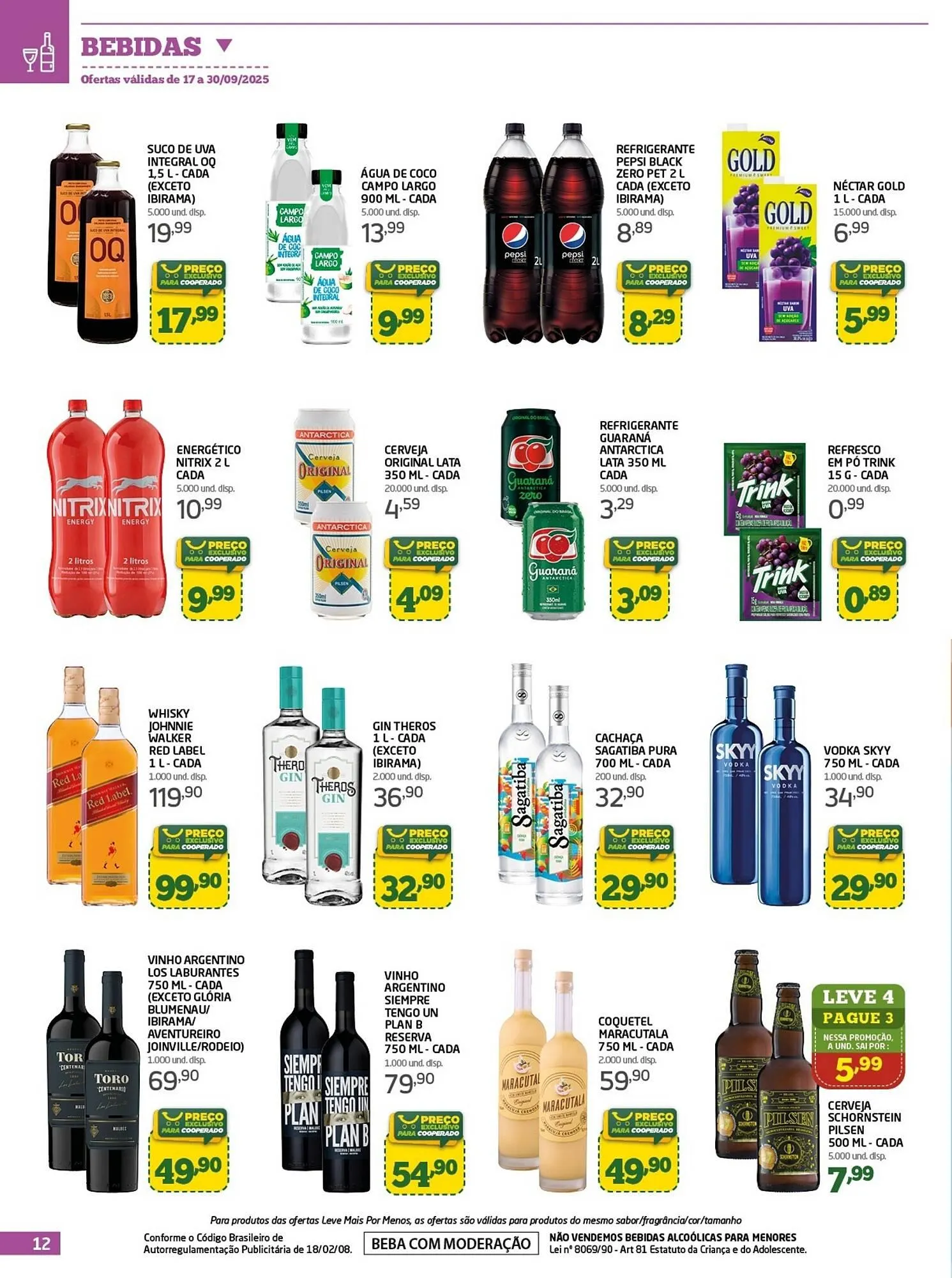 Encarte de Tabloide Cooper 17 de setembro até 30 de setembro 2025 - Pagina 12