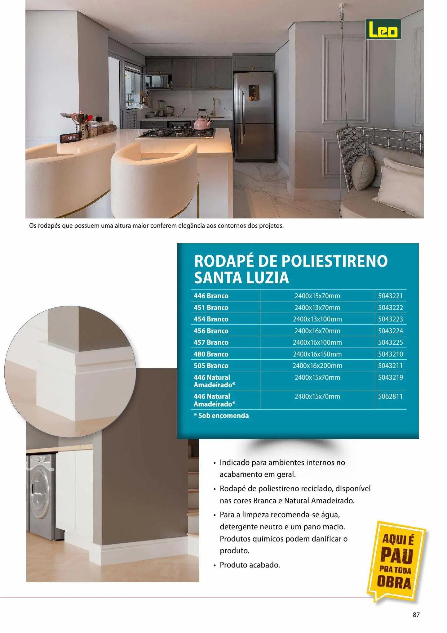 Encarte de Leo Madeiras Ofertas 11 de maio até 23 de julho 2023 - Pagina 87