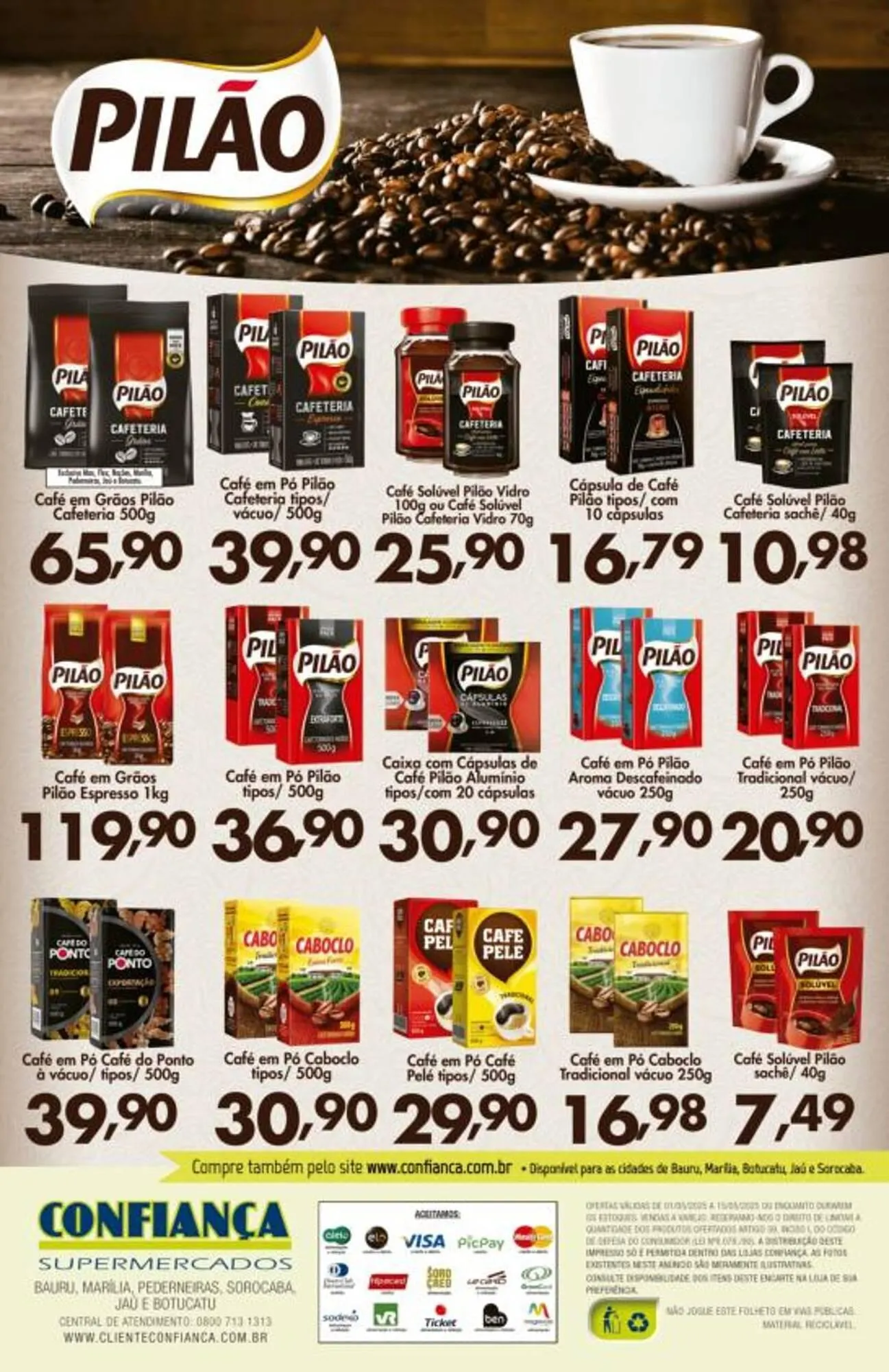 Encarte de Catálogo Confiança Supermercados 1 de maio até 15 de maio 2025 - Pagina 12