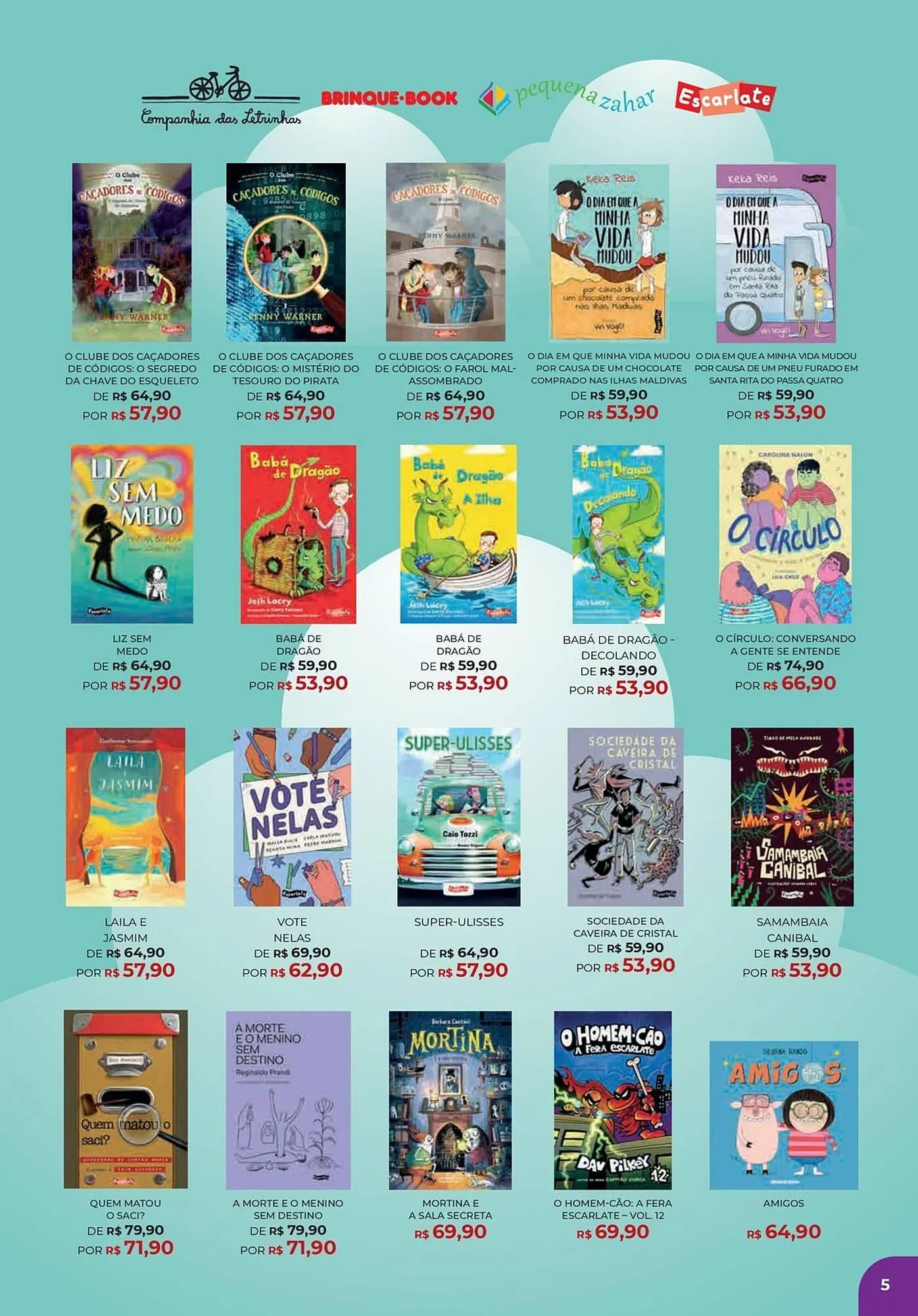 Encarte de Catálogo Livraria Leitura 27 de maio até 13 de julho 2025 - Pagina 5