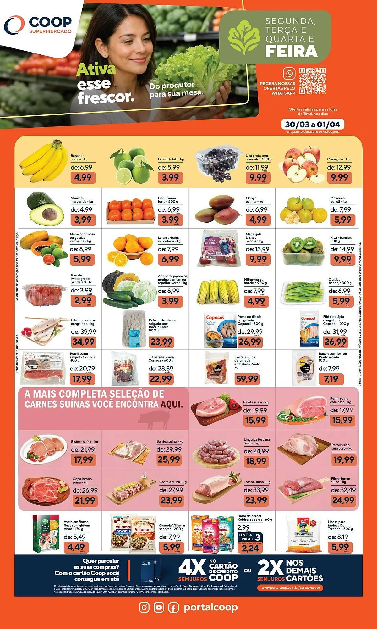 Encarte de Folheto Coop 30 de março até 1 de abril 2026 - Pagina 1