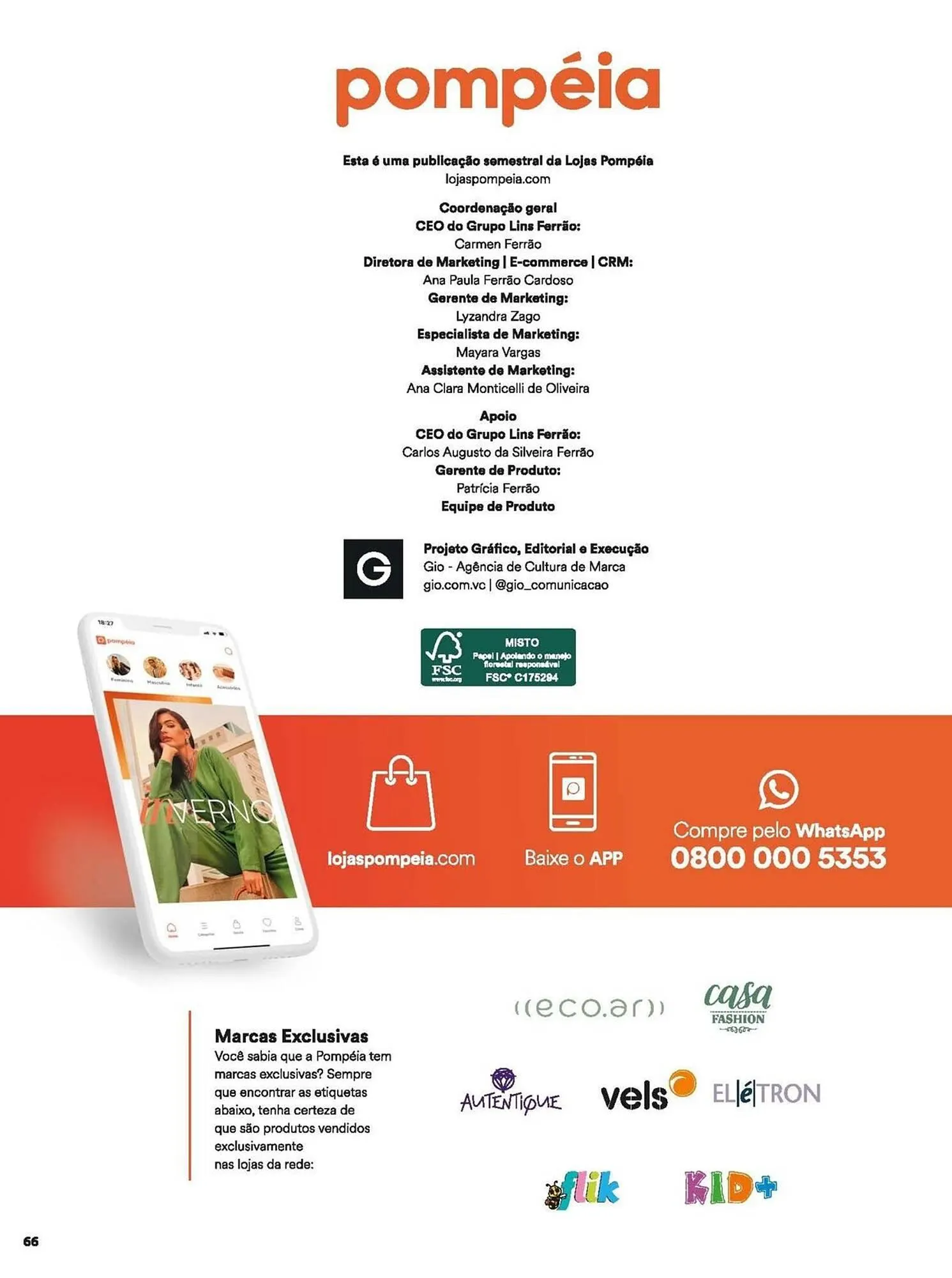 Encarte de Catálogo Lojas Pompéia 26 de maio até 28 de junho 2025 - Pagina 67