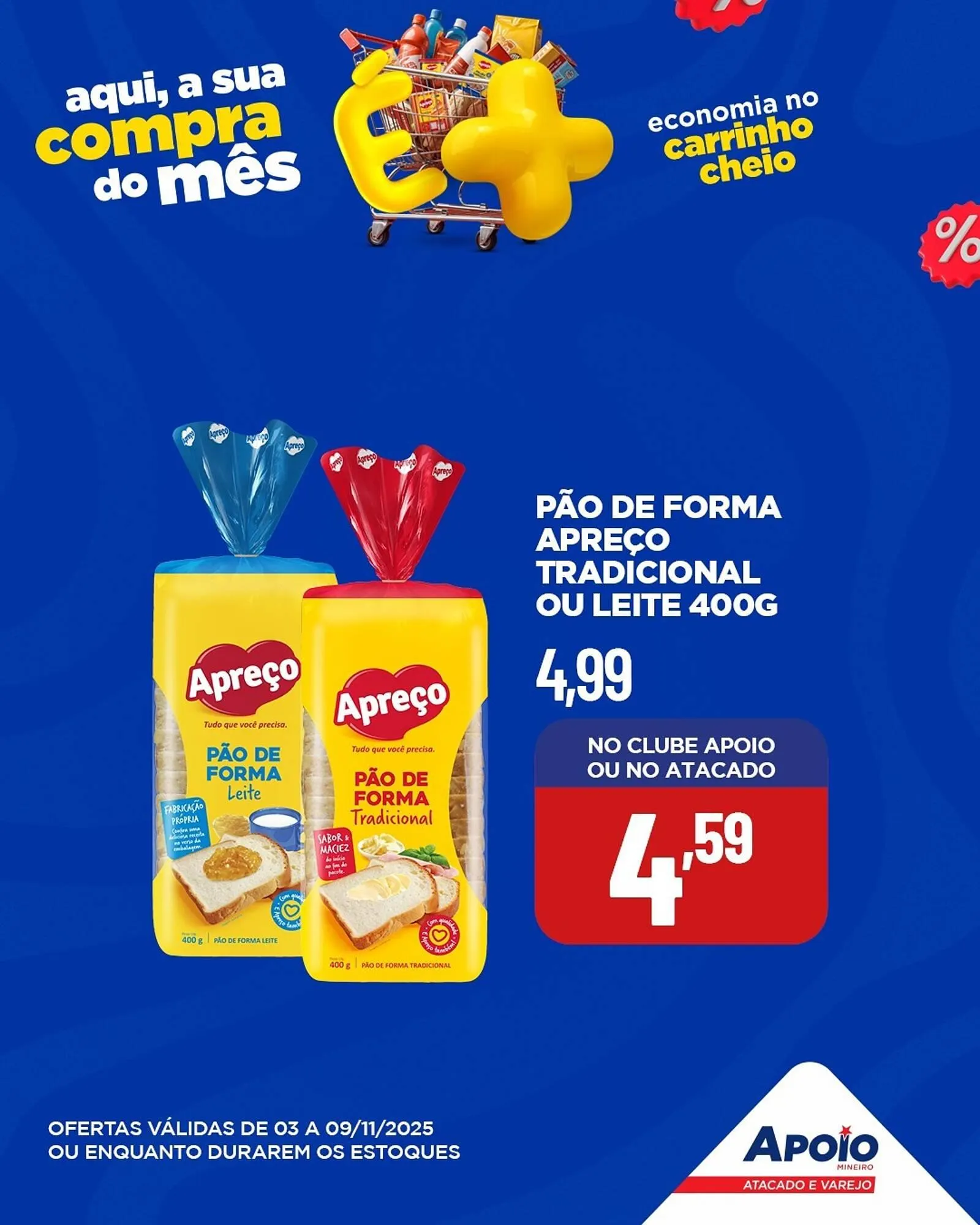 Encarte de Folheto Apoio Mineiro 3 de novembro até 9 de novembro 2025 - Pagina 3