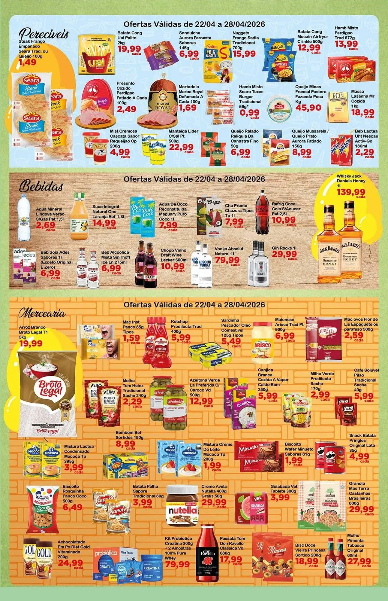 Encarte de Catálogo Chama Supermercados 22 de abril até 28 de abril 2026 - Pagina 3