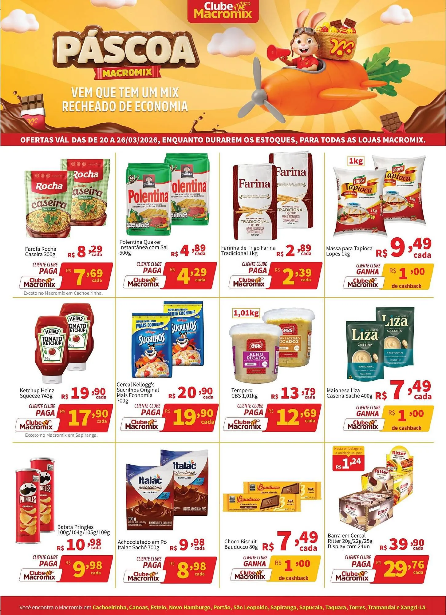 Encarte de Catálogo Macromix Atacado 20 de março até 26 de março 2026 - Pagina 1