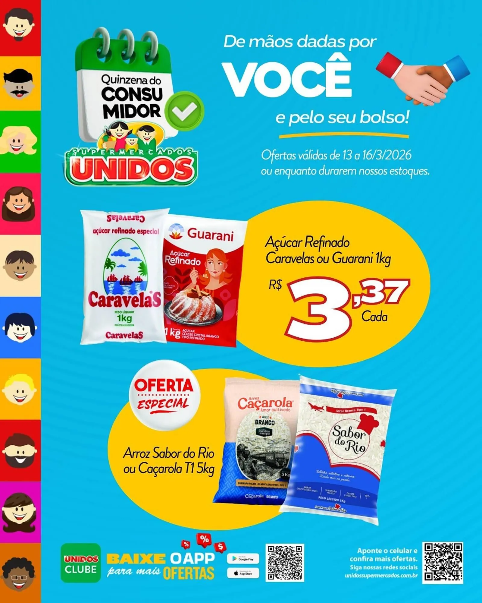 Encarte de Encarte Supermercados Unidos 13 de março até 16 de março 2026 - Pagina 1