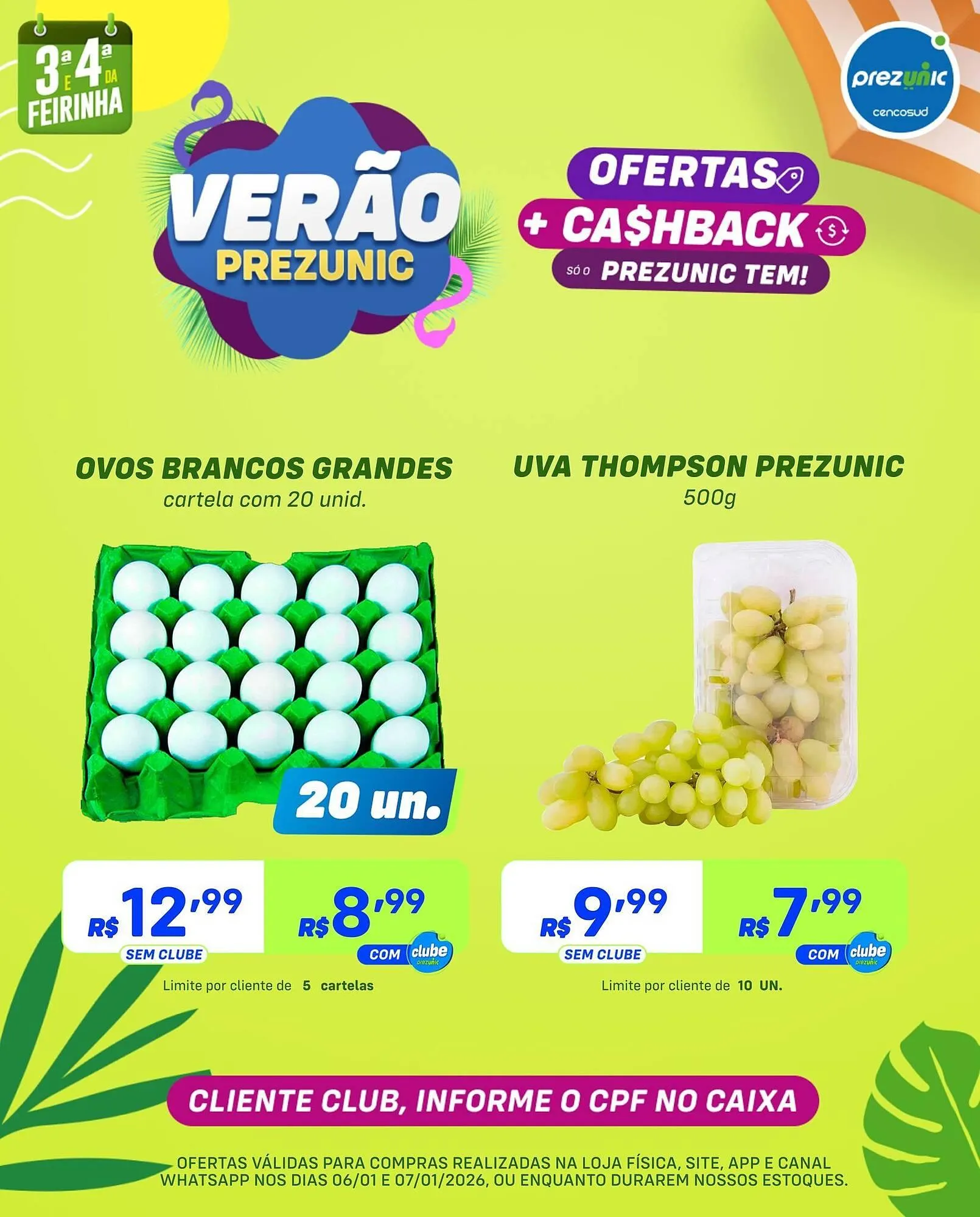 Encarte de Encarte Prezunic 6 de janeiro até 7 de janeiro 2026 - Pagina 2