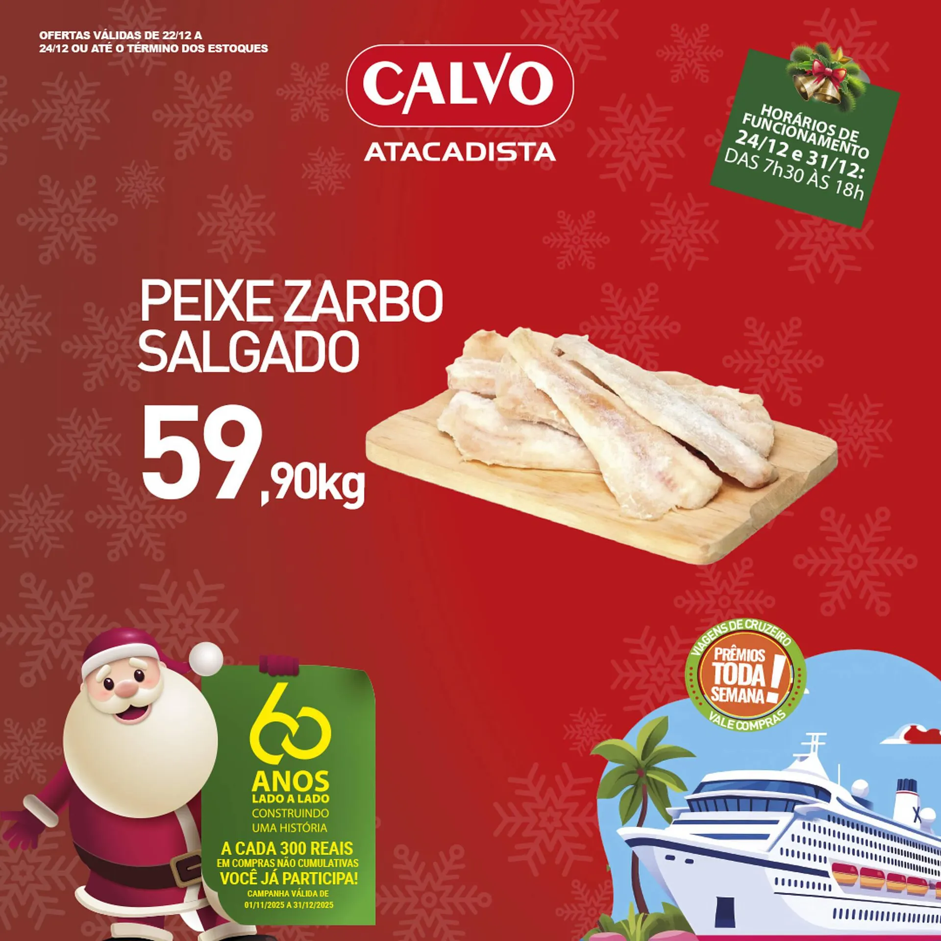 Encarte de Folheto Calvo Atacadista 23 de dezembro até 24 de dezembro 2025 - Pagina 2