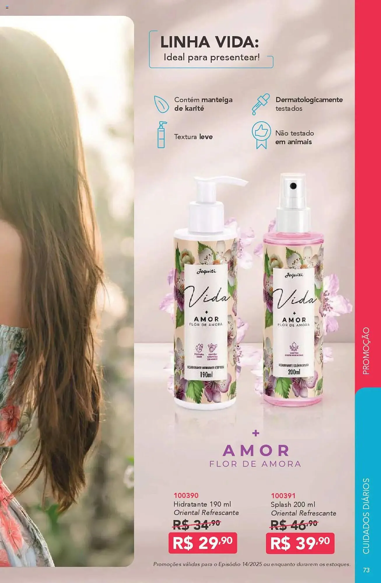 Encarte de Catálogo Jequiti 3 de outubro até 30 de outubro 2025 - Pagina 73