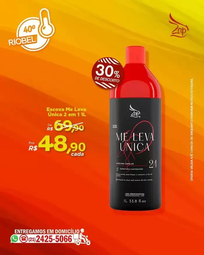 Encarte de Encarte Rio Bel Cosméticos 1 de abril até 15 de abril 2025 - Pagina 3