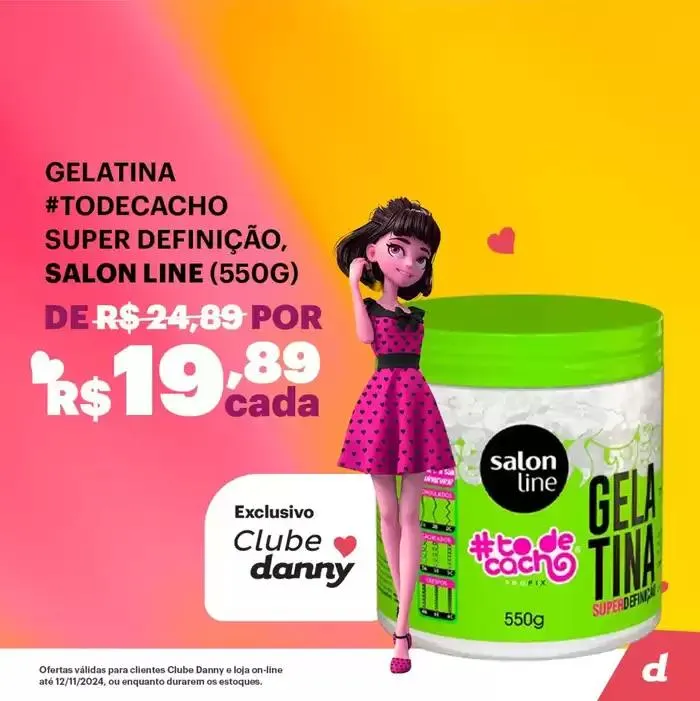 Encarte de Danny Cosméticos Encarte 1 de novembro até 12 de novembro 2024 - Pagina 5