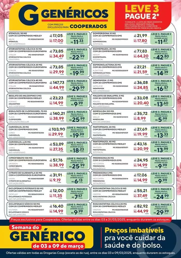 Encarte de Revista Drogaria Internas Março 03 a 31.03 3 de março até 31 de março 2025 - Pagina 14