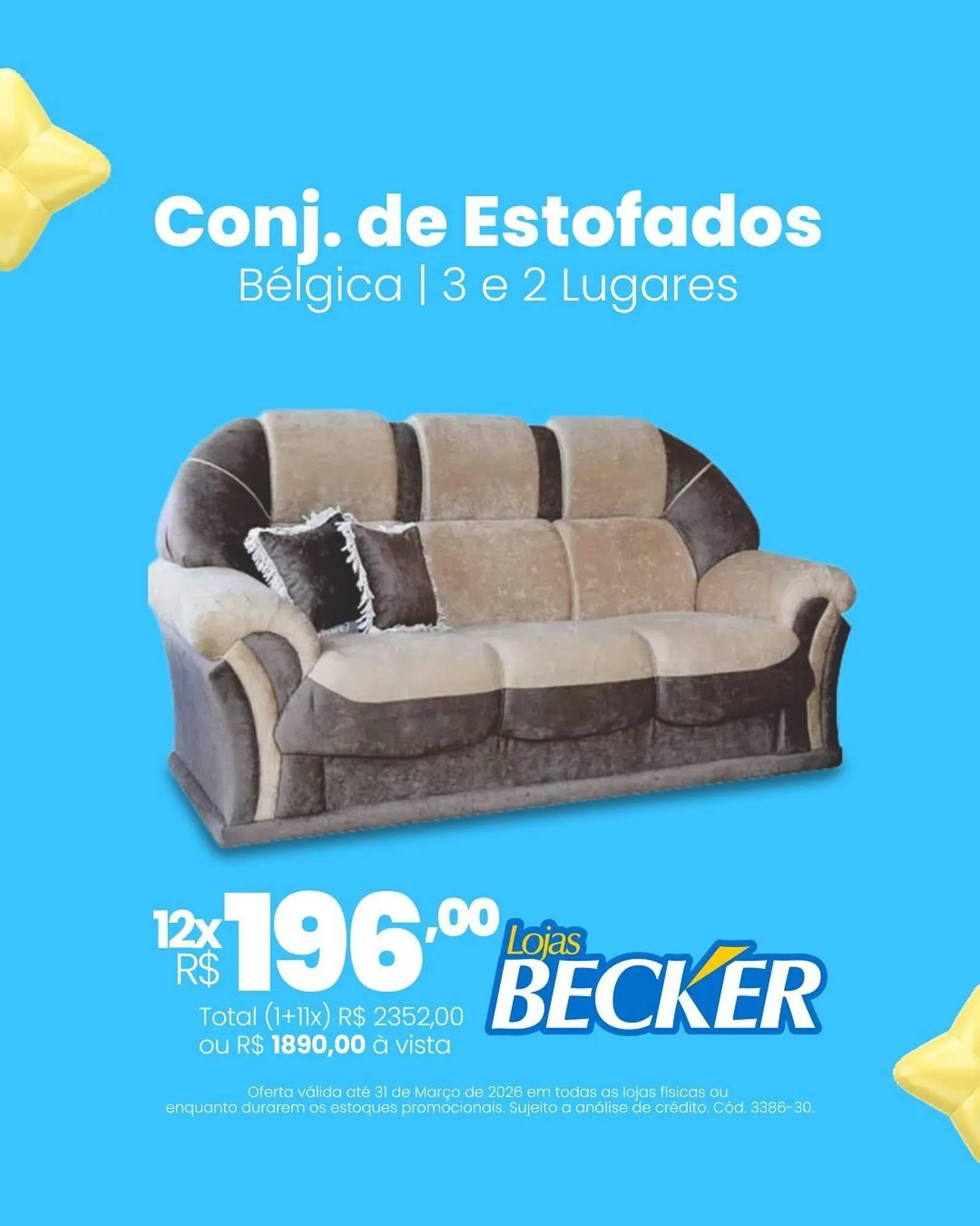 Encarte de Folheto Lojas Becker 12 de março até 31 de março 2026 - Pagina 3