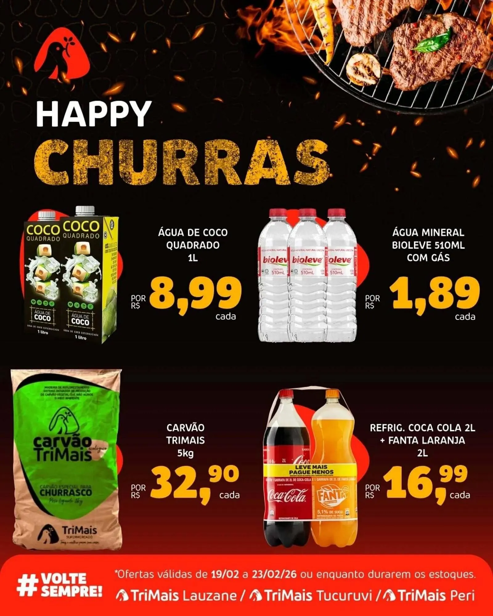Encarte de Catálogo Trimais Supermercado 19 de fevereiro até 23 de fevereiro 2026 - Pagina 4