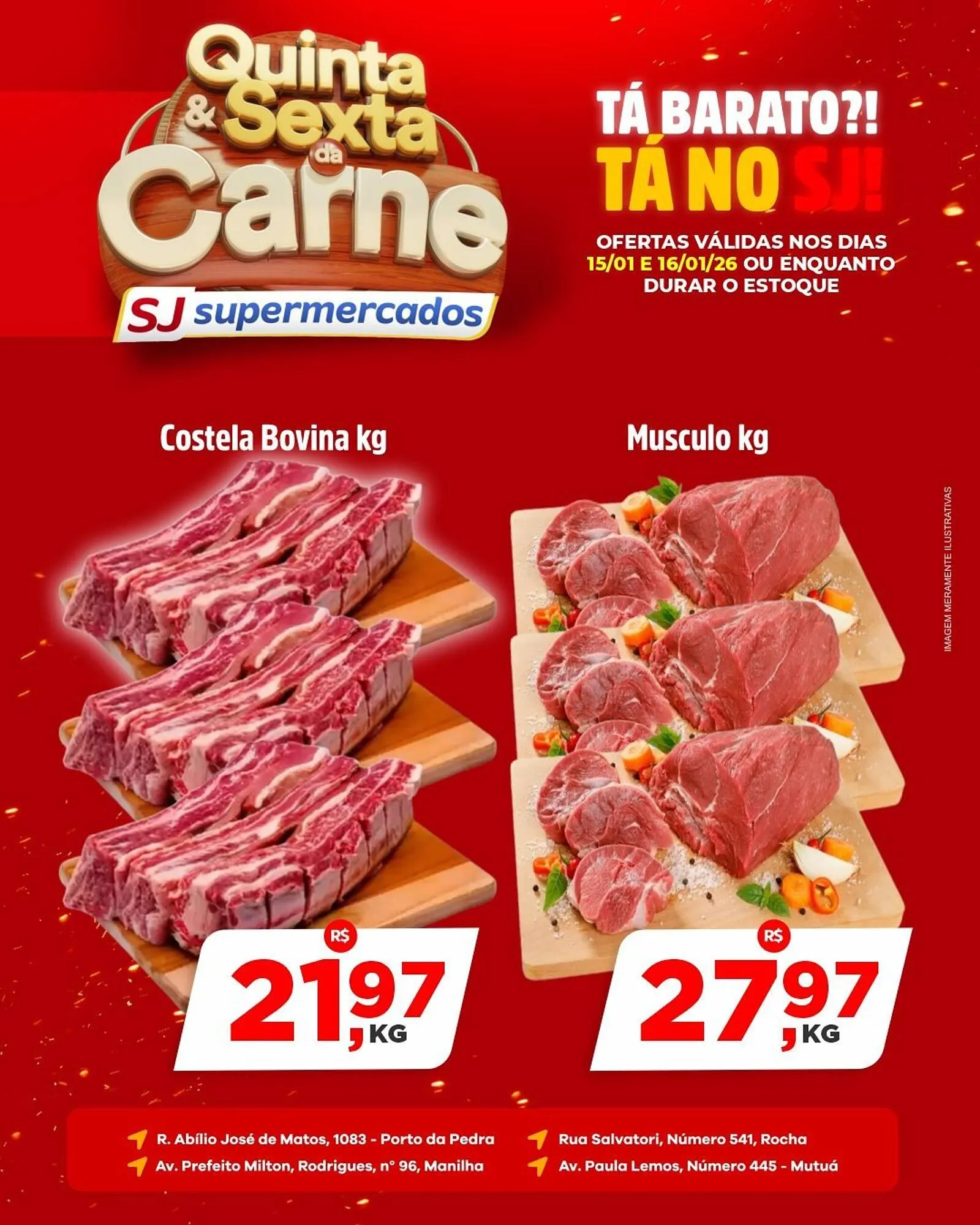 Encarte de Encarte Sj Supermercados 15 de janeiro até 16 de janeiro 2026 - Pagina 3