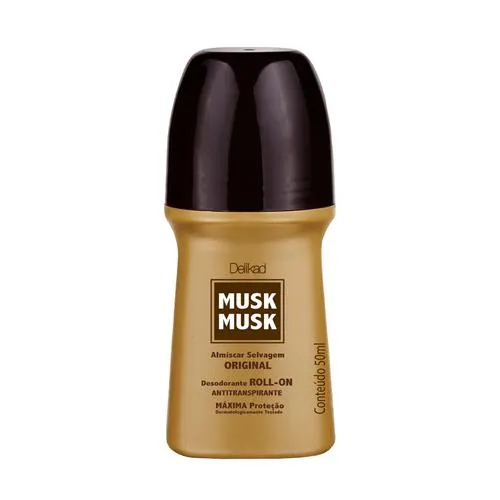 Desodorante Antitranspirante Roll-on Delikad Musk Musk 50ml