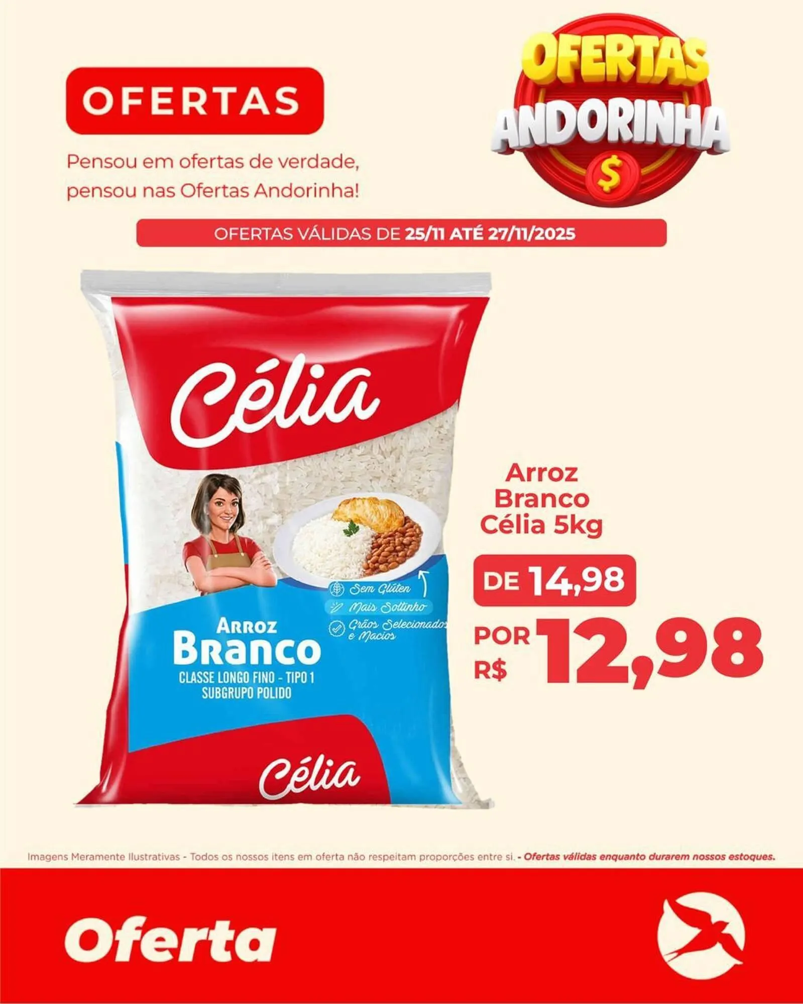 Encarte de Folheto Andorinha Hipermercado 25 de novembro até 27 de novembro 2025 - Pagina 1