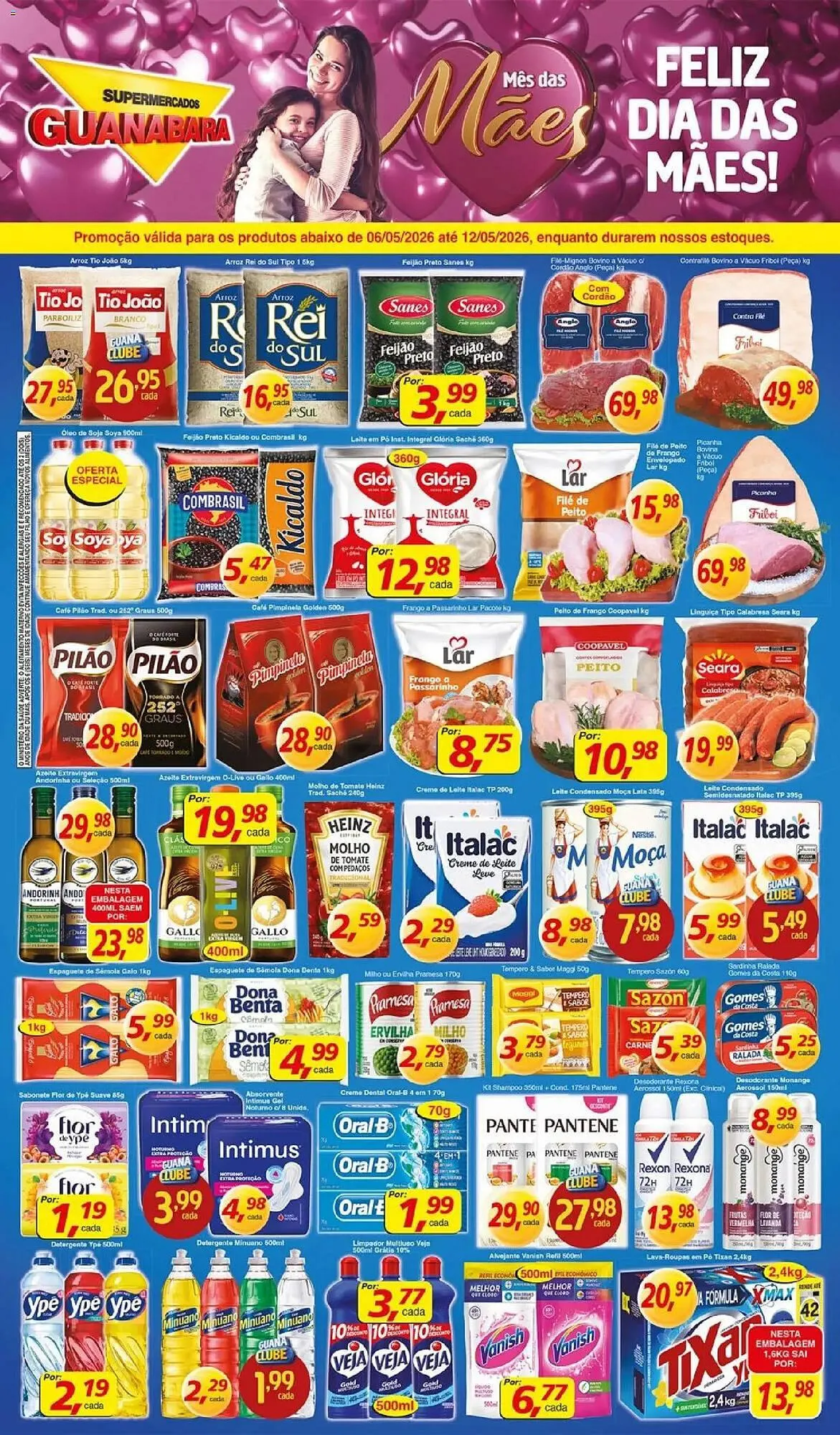 Encarte de Encarte Supermercados Guanabara 6 de maio até 12 de maio 2026 - Pagina 1