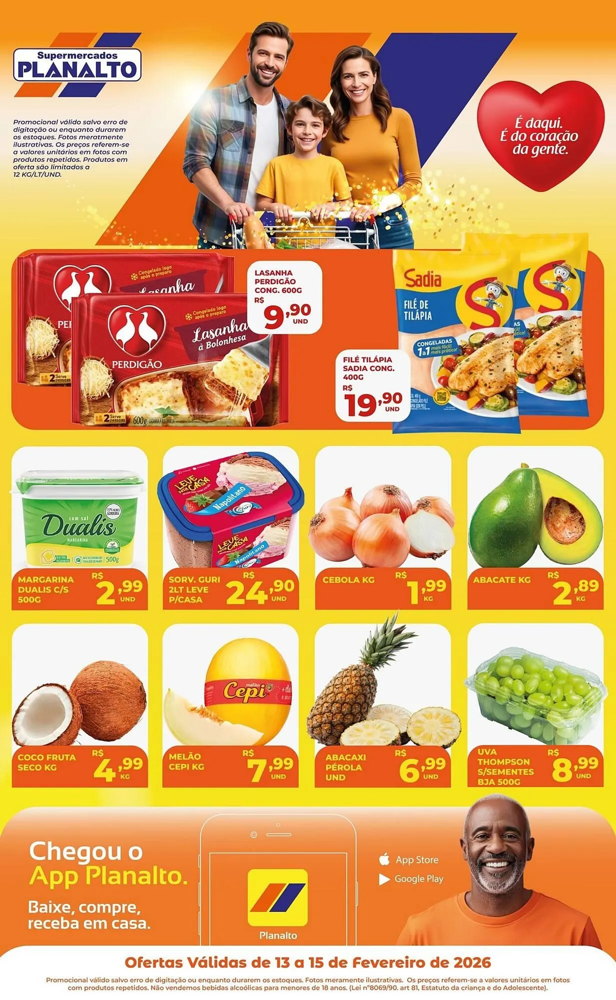 Encarte de Catálogo Supermercados Planalto 13 de fevereiro até 15 de fevereiro 2026 - Pagina 2