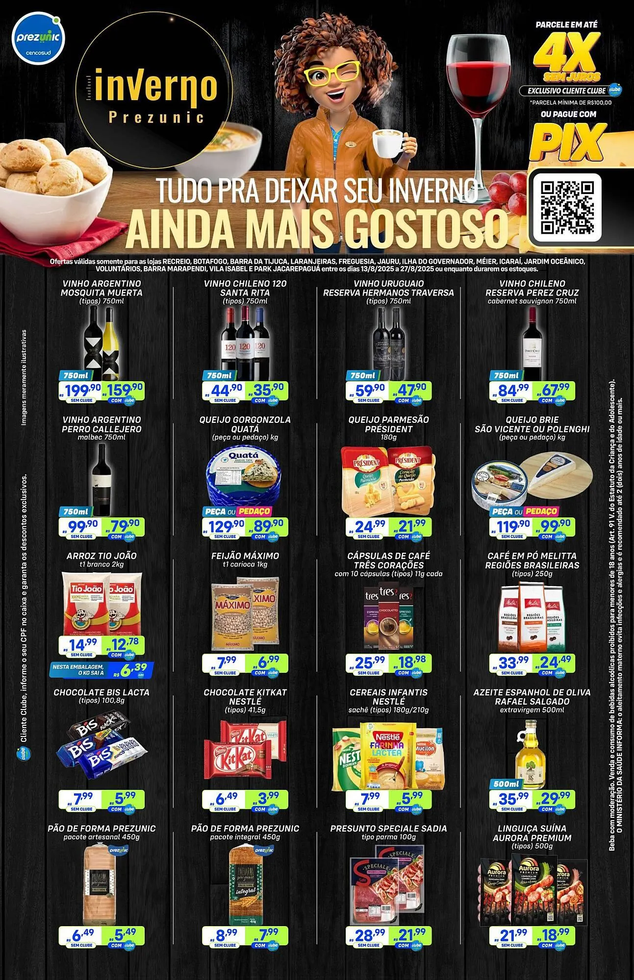 Encarte de Catálogo Prezunic 13 de agosto até 27 de agosto 2025 - Pagina 1