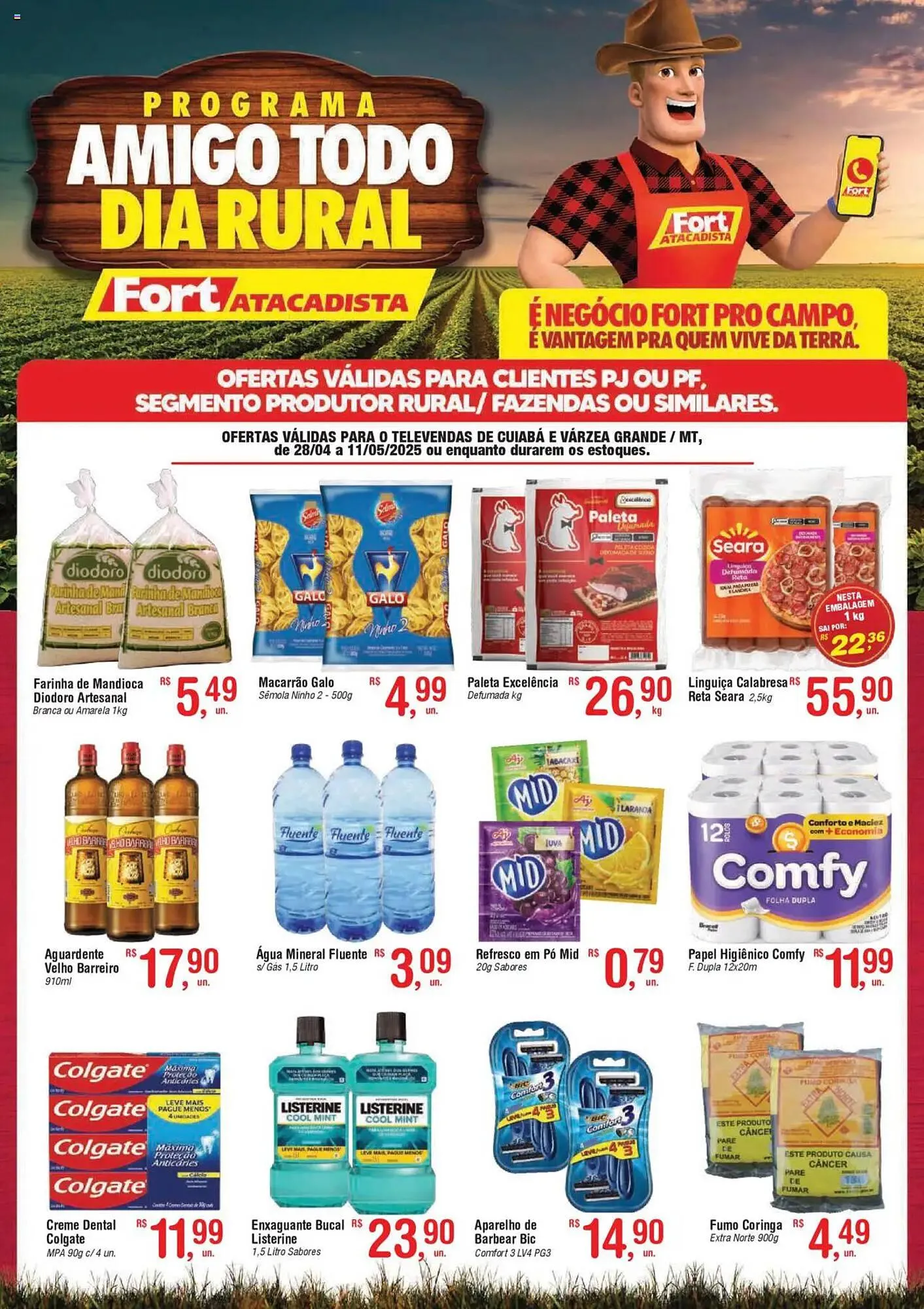 Encarte de Catálogo Fort Atacadista 28 de abril até 11 de maio 2025 - Pagina 1