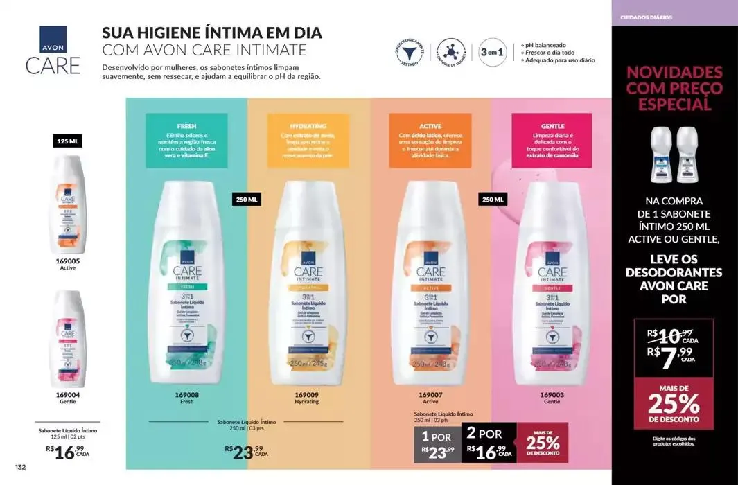 Encarte de Avon Revista Cosméticos Ciclo 8/2025 8 de abril até 15 de maio 2025 - Pagina 67