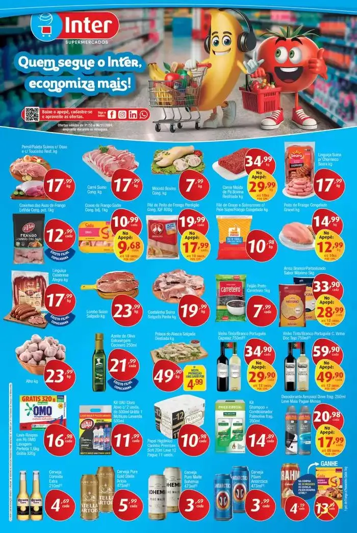 Encarte de Ofertas Supermercados Intercontinental 31 de outubro até 6 de novembro 2024 - Pagina 1