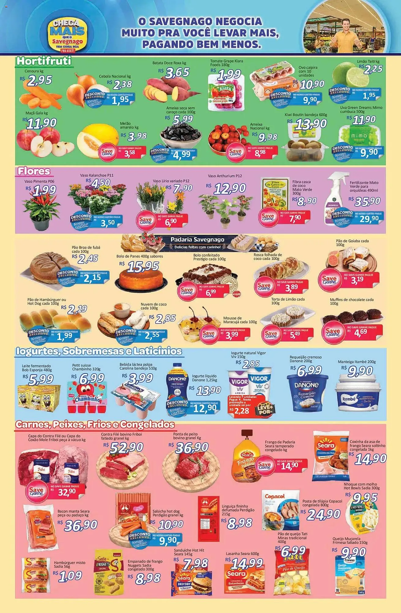 Encarte de Catálogo Supermercados Savegnago 15 de janeiro até 18 de janeiro 2026 - Pagina 2