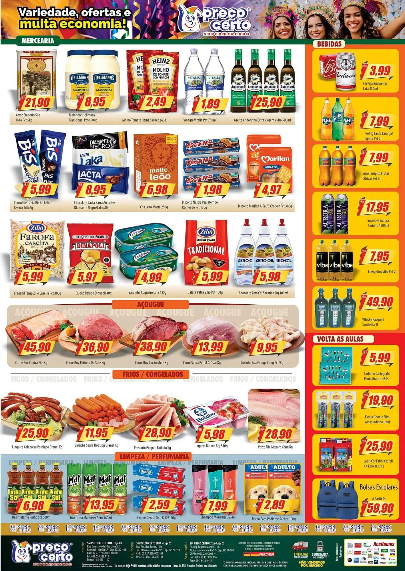 Encarte de Catálogo Preço Certo 13 de fevereiro até 16 de fevereiro 2026 - Pagina 2