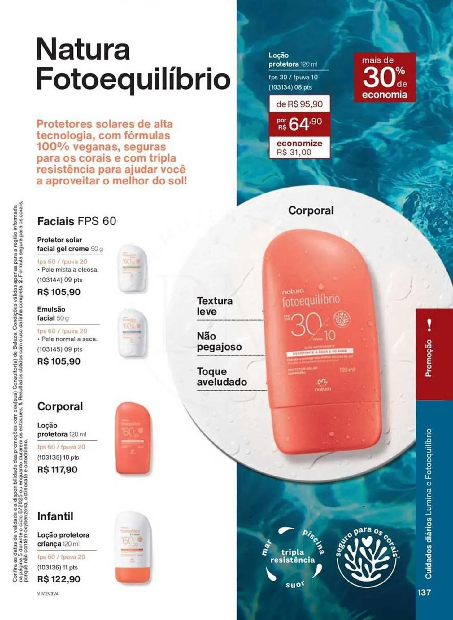Encarte de Catálogo Natura 24 de abril até 30 de maio 2025 - Pagina 137