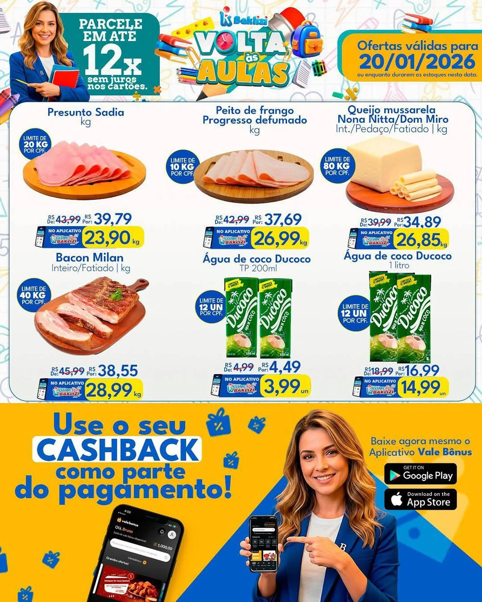 Encarte de Catálogo Supermercados Baklizi 20 de janeiro até 20 de janeiro 2026 - Pagina 3