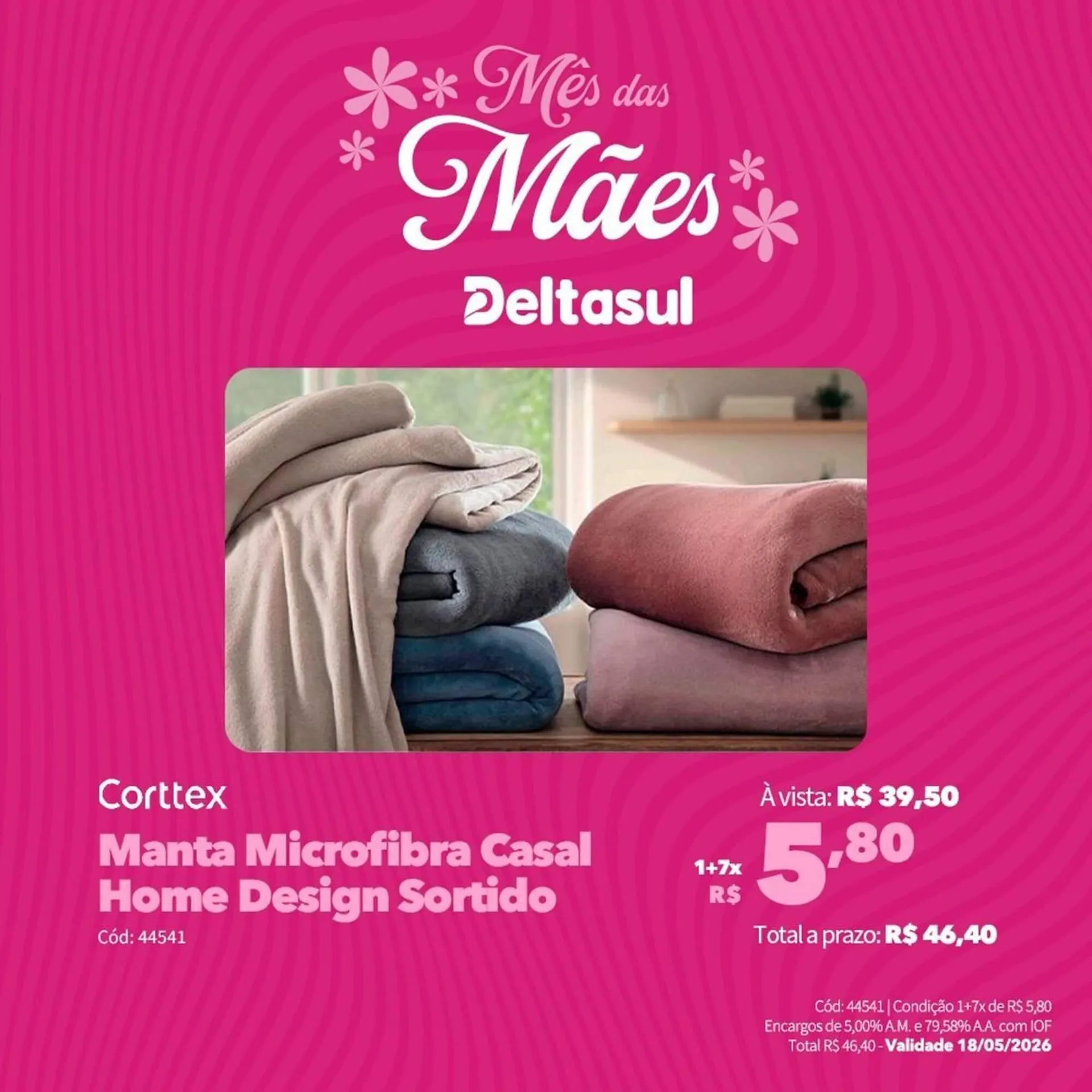 Encarte de Folheto Deltasul 5 de maio até 18 de maio 2026 - Pagina 1