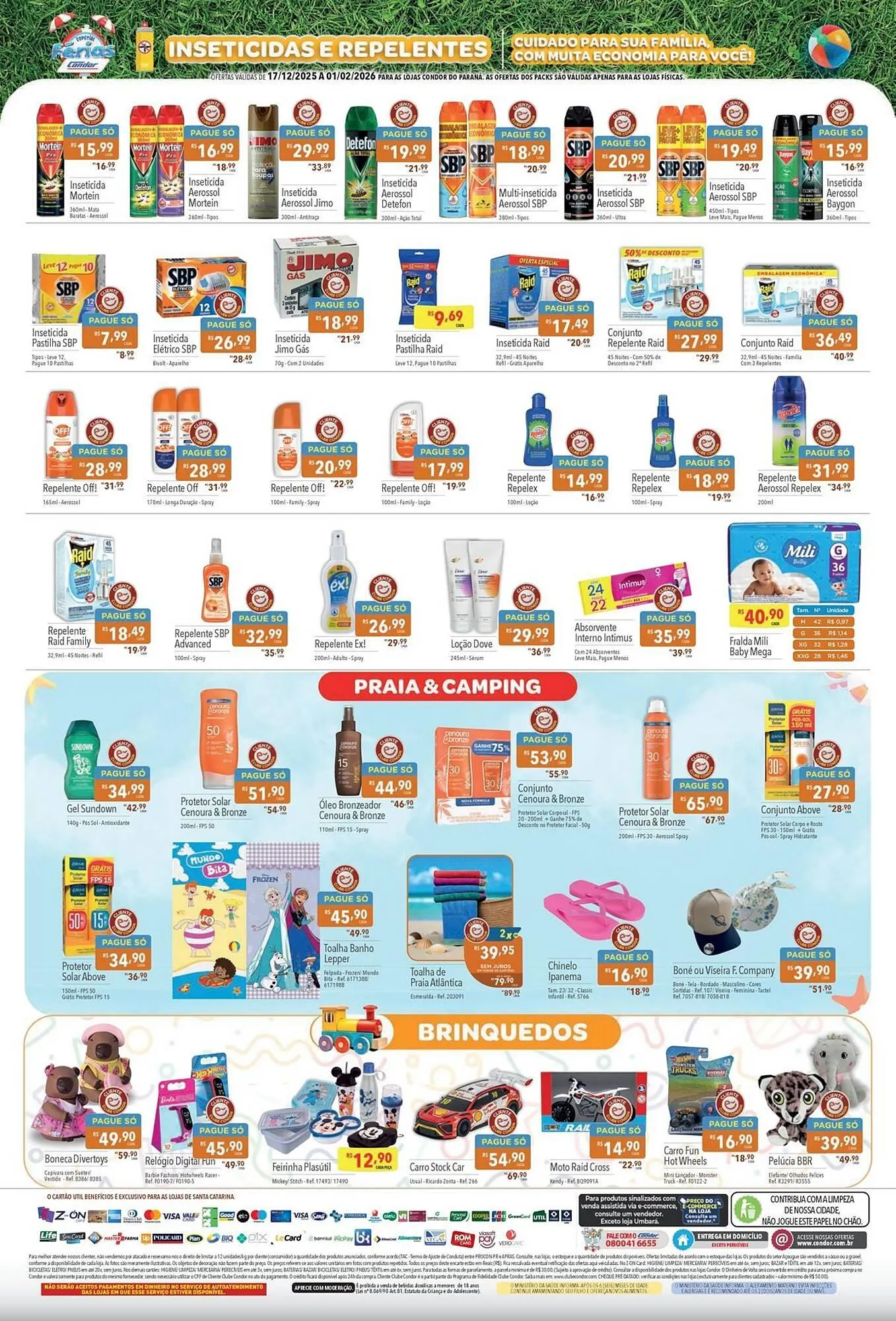 Encarte de Catálogo Supermercados Condor 17 de dezembro até 1 de fevereiro 2026 - Pagina 4