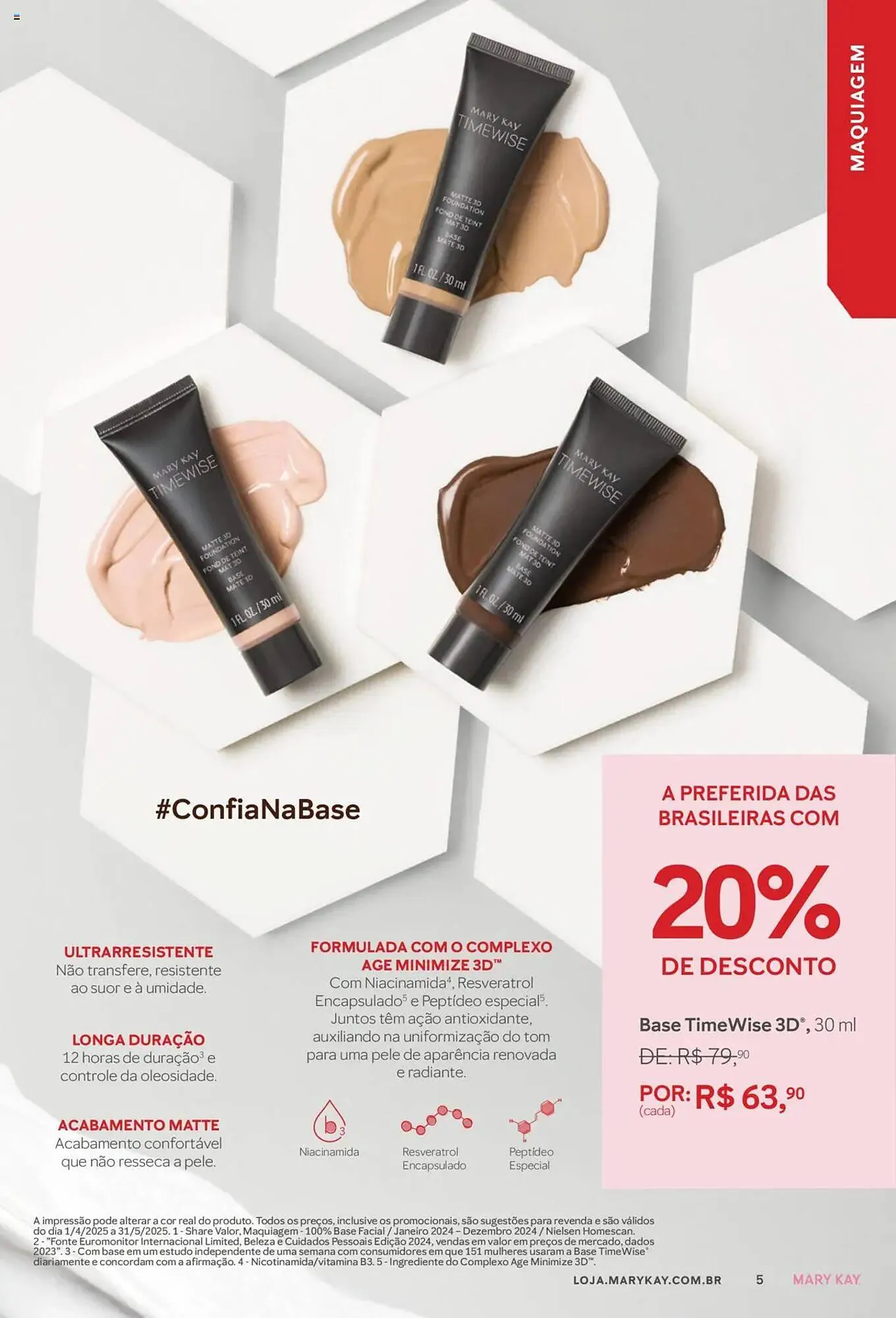 Encarte de Catálogo Mary Kay 1 de abril até 30 de abril 2025 - Pagina 5